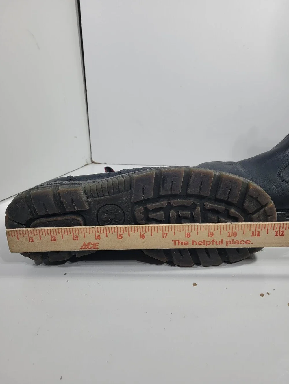 Redback Easy Escape Steel Toe Black Leather Chelsea Work Boots Men Size 11 US